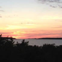 Cape Cod Beach Vacation Wellfleet Sunset Over Bay